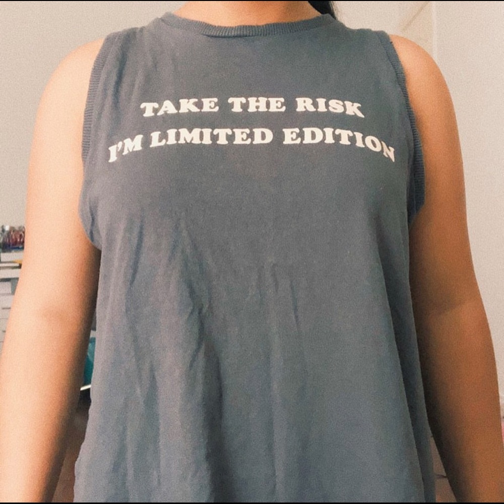 Take the Risk Muscle Tee